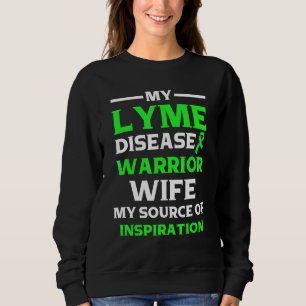 Lyme Disease Survivor Warrior Awareness 12 Sweatshirt