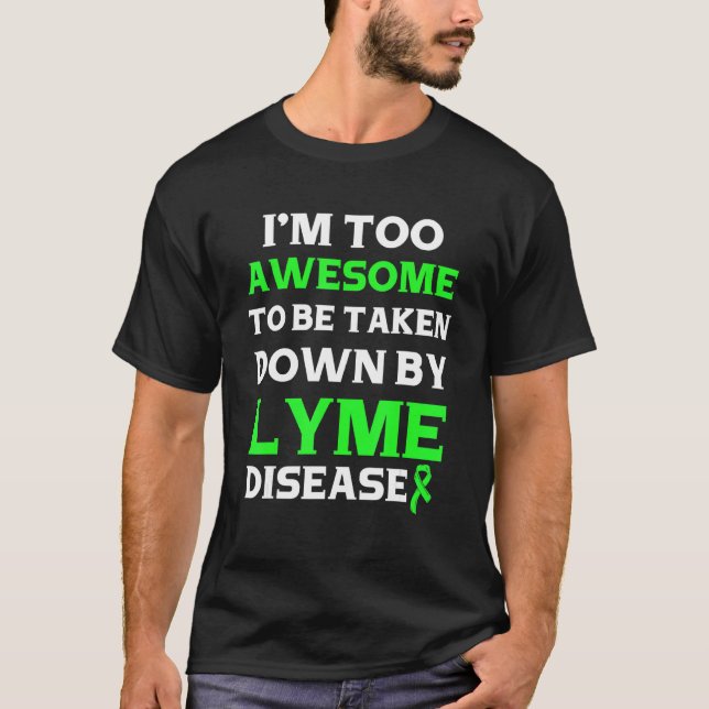 Lyme Disease Survivor Warrior Awareness  13 T-Shirt (Front)