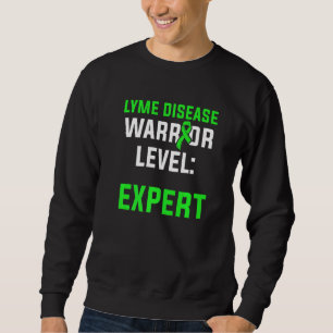 Lyme Disease Survivor Warrior Awareness 25 Sweatshirt