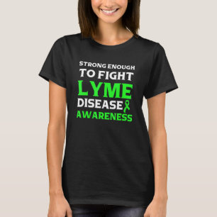 Lyme Disease Survivor Warrior Awareness  41 T-Shirt