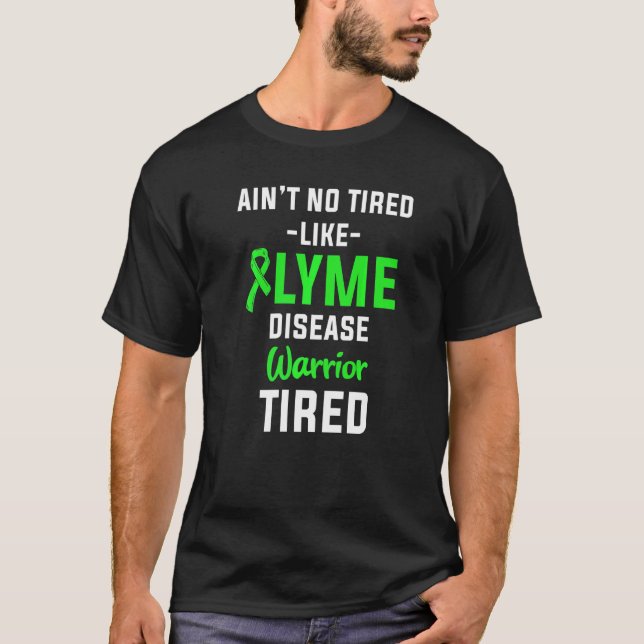 Lyme Disease Survivor Warrior Awareness  9 T-Shirt (Front)