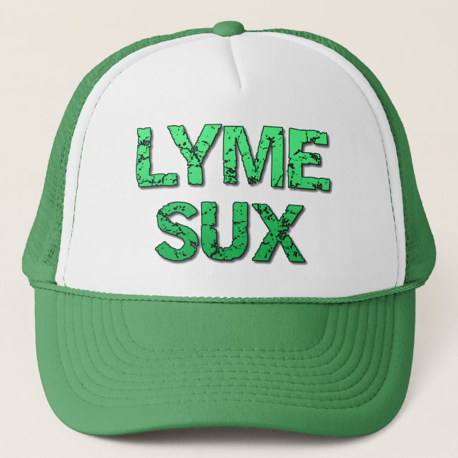 Lyme Disease Sux Baseball Cap (Front)