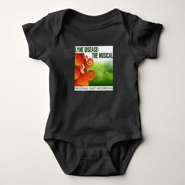 Lyme Disease: The Musical Album Baby Snapsuit Bodysuit (Front)