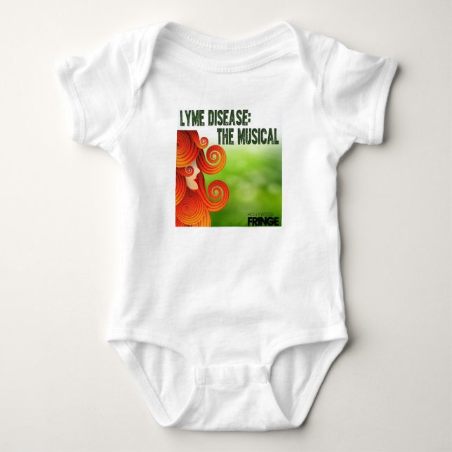 Lyme Disease: The Musical Baby Snapsuit Baby Bodysuit (Front)
