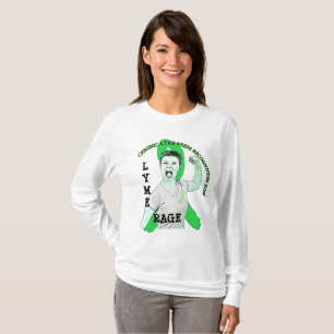 Lyme Rage Lyme Disease Ribbon Shirt