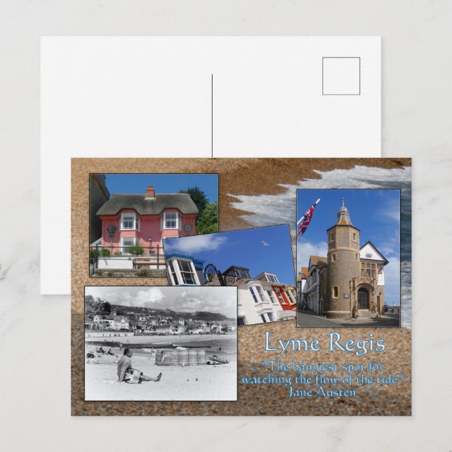 Lyme Regis, a postcard from... (Front/Back)