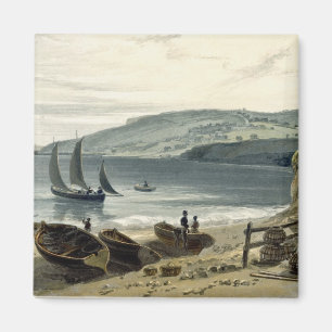 Lyme Regis, from Charmouth, Dorset, from 'A Voyage Magnet