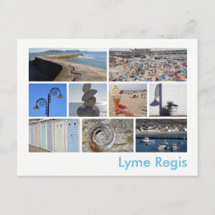 Lyme Regis multi-image Postcard