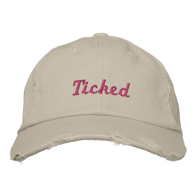 Lyme_Ticked Camel Pink Ticked Hat - Kendelle (Front)