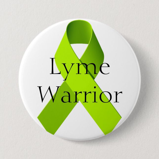 Lyme Warrior 7.5 Cm Round Badge (Front)
