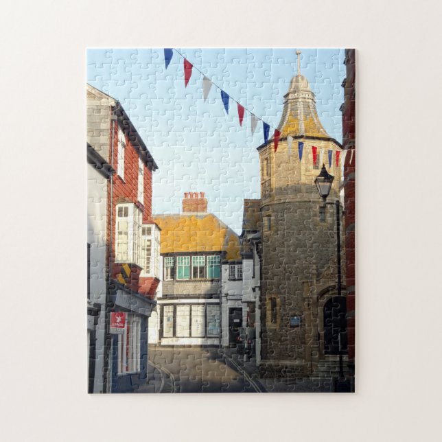 LymeRegis, Dorset, England Jigsaw Puzzle (Vertical)