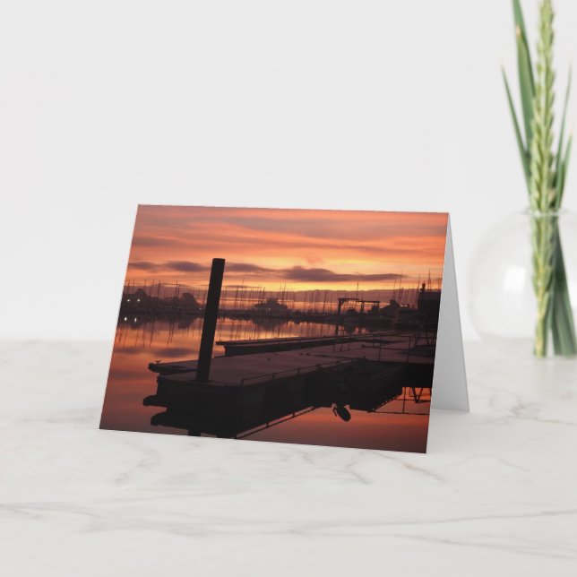 Lymington Quay Card (Front)