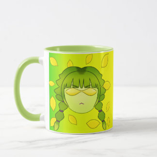 Lymoona's Green Double-face Mug