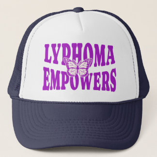 Lymphoma Empowers Baseball Cap | Purple Ribbon 