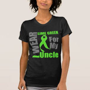 Lymphoma I Wear Lime Green Uncle T-Shirt