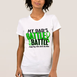 Lymphoma My Battle Too 1 Dad T-Shirt
