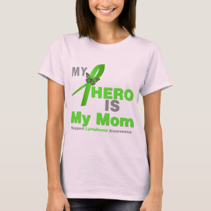 Lymphoma My Hero is My Mum T-Shirt
