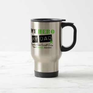 LYMPHOMA My Hero My Dad We Will Win Travel Mug