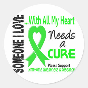 Lymphoma Needs A Cure 3 Classic Round Sticker