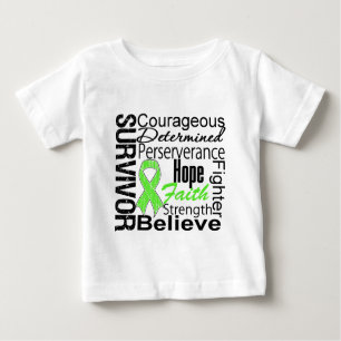 Lymphoma Survivor Collage Baby T-Shirt