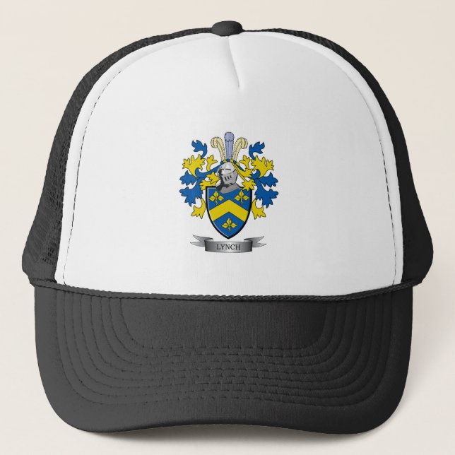 Lynch Coat of Arms Trucker Hat (Front)
