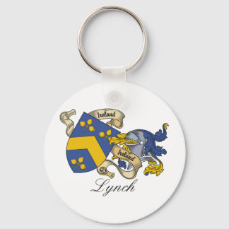 Lynch Family Crest Key Ring