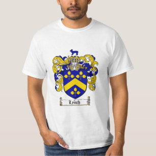 Lynch Family Crest - Lynch Coat of Arms T-Shirt