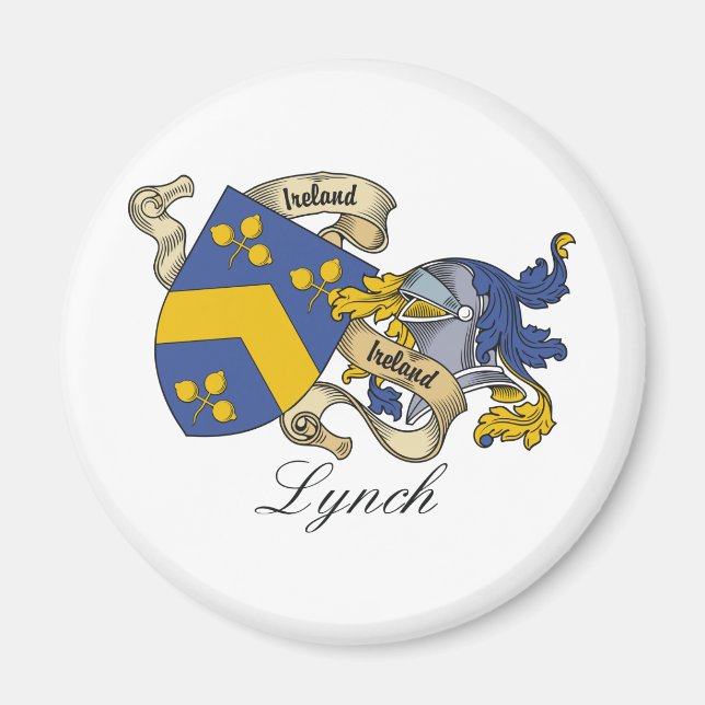 Lynch Family Crest Magnet (Front)