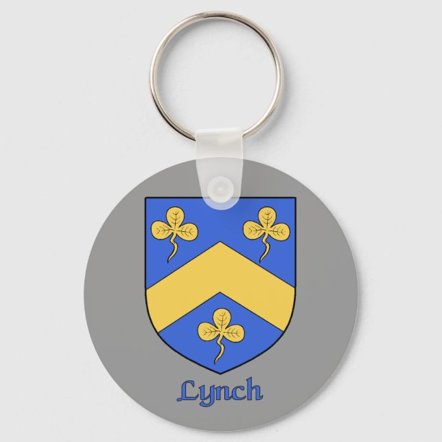 Lynch Family Shield Keychain (Front)