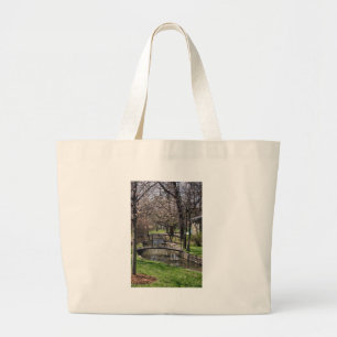Lynchburg TN limestone creek Large Tote Bag