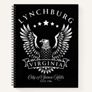 Lynchburg Virginia Vintage Eagle Notebook