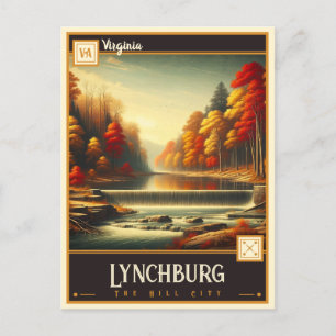 Lynchburg, Virginia   Vintage Postcard