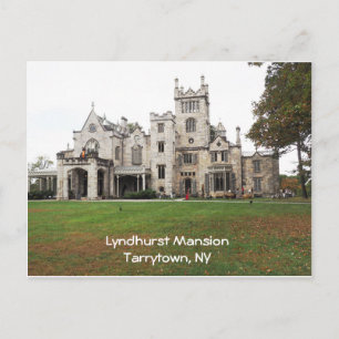 Lyndhurst Mansion in Tarrytown, New York Postcard