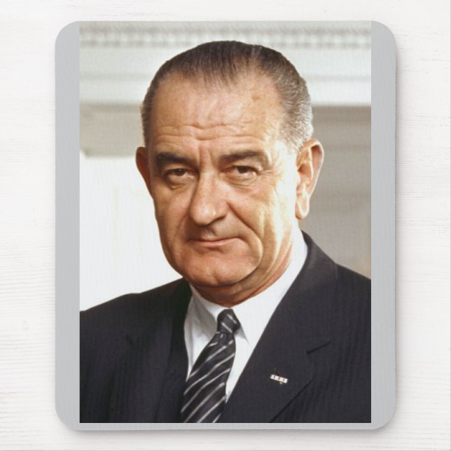 Lyndon B. Johnson 36 Mouse Pad (Front)