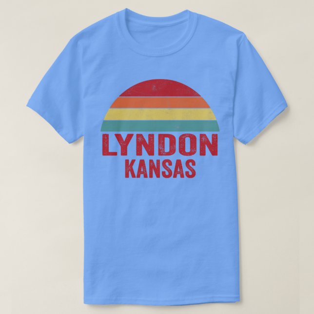 Lyndon Kansas T-Shirt (Design Front)