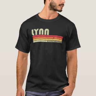 LYNN MA MASSACHUSETTS Funny City Home Roots Gift R T-Shirt