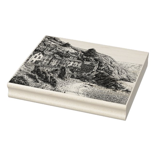 Lynton, Devon England Rubber Stamp (Stamp)