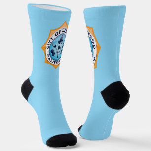 Lynwood (California) city flag Socks