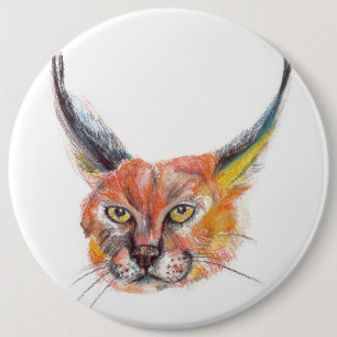 Lynx Colossal 6 Cm Round Badge