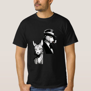 Lynx détective, noir film T-Shirt