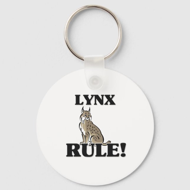 LYNX Rule! Key Ring (Front)