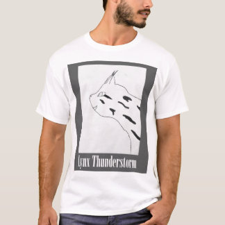 Lynx Thunderstorm Profile T-Shirt