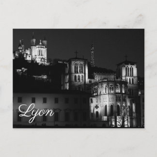 Lyon Basilica Fourvière Postcard