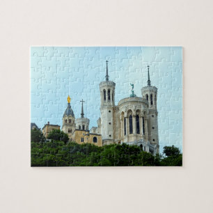 Lyon, France Bascilica - 8x10 - 110 pcs. Jigsaw Puzzle
