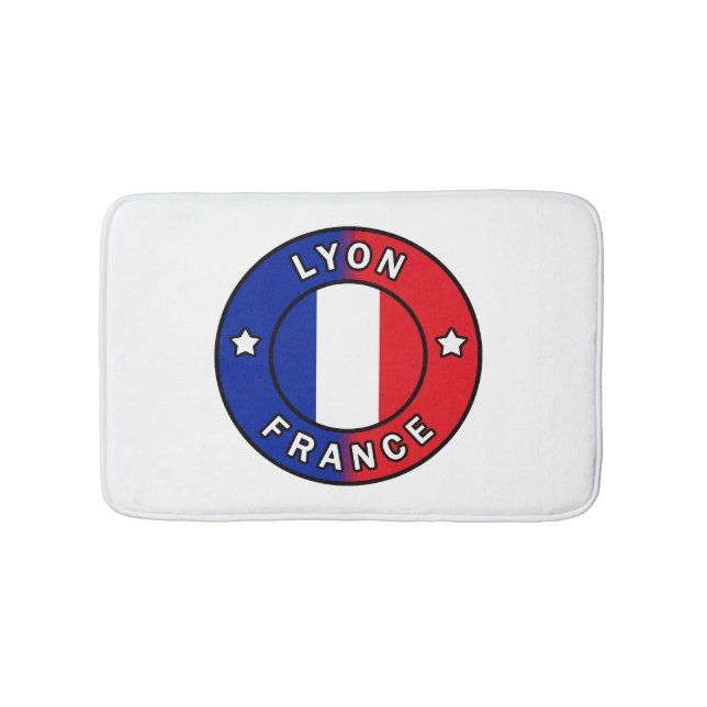 Lyon France Bath Mat (Front)