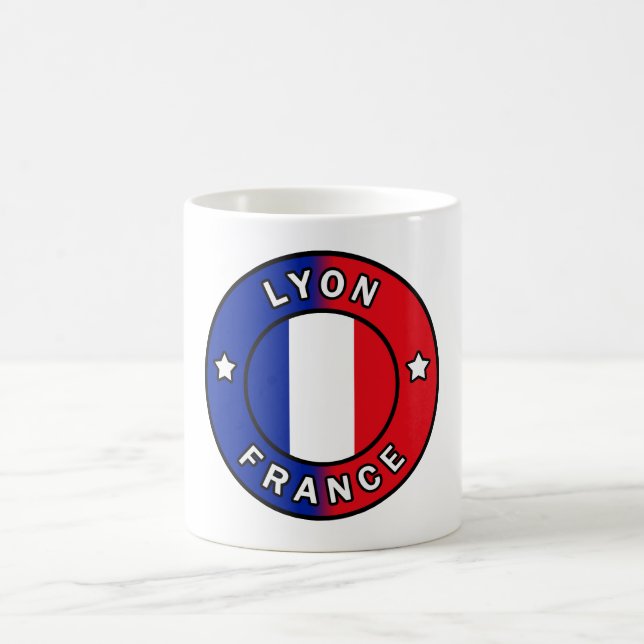 Lyon France Coffee Mug (Center)