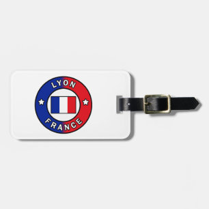 Lyon France Luggage Tag
