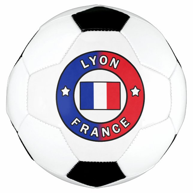 Lyon France Soccer Ball (Front)
