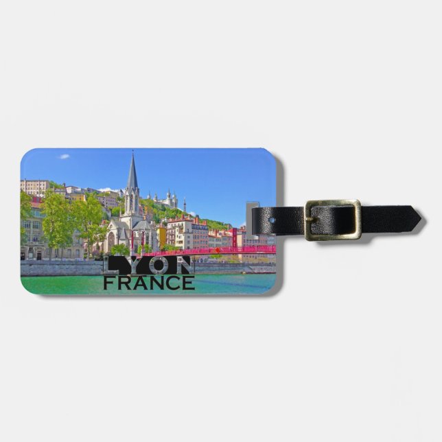 Lyon Luggage Tag (Front Horizontal)