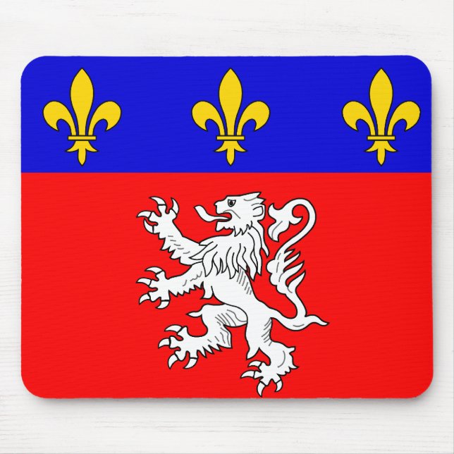Lyonnais, France Mouse Pad (Front)